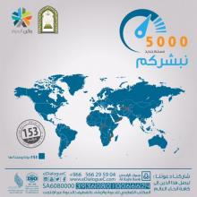 إسلام 5 آلاف شخص من 153 دولة عبر الحوار الإلكتروني 