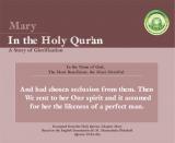 Mary In The Holy Quran